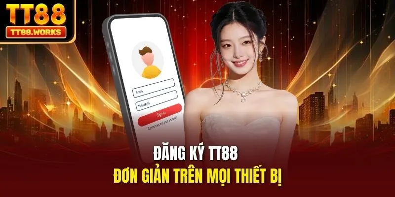 Đăng ký TT88 đơn giản trên mọi thiết bị