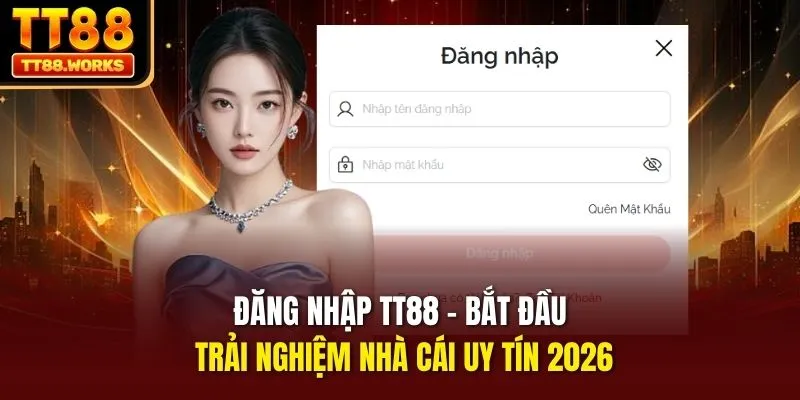 Đăng Nhập TT88 - Bắt Đầu Trải Nghiệm Nhà Cái Uy Tín 2026