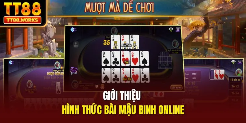 Giới thiệu hình thức bài Mậu Binh online