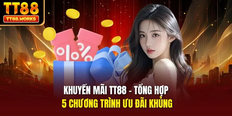 Khuyến Mãi TT88 - Tổng Hợp 5 Chương Trình Ưu Đãi Khủng
