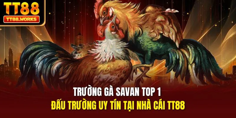 Trường Gà Savan Top 1 Đấu Trường Uy Tín Tại Nhà Cái TT88